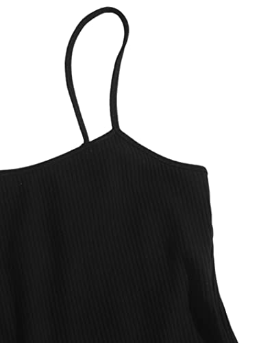 Avanova Women's Summer Sleeveless Short Jumpsuits Sexy Leopard Print Spaghetti Strap One Piece Romper Brown Leopard Small #TOP2