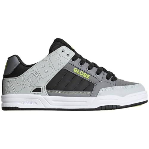 Globe Herren Tilt Skateboardschuh, Graustufen/Schwarz, 44.5 EU