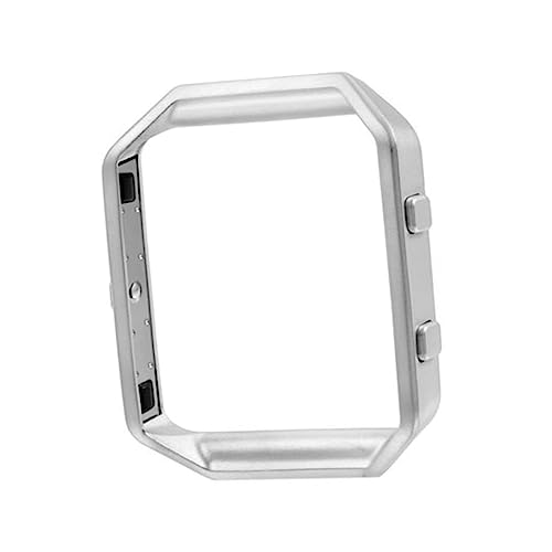 OHPHCALL 時計フレームの交換 ステンレススチールバンド 互換性のある時計ハウジングケース シルバー交換部品