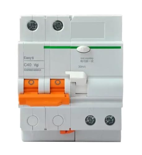 Disjoncteur de fuite EA9RN2C1030CA 2P 10A 30mA protection différentielle