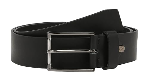 Ceinture en cuir LLOYD noir 4.0 W90 homme classique ajustable pour pantalon et costume