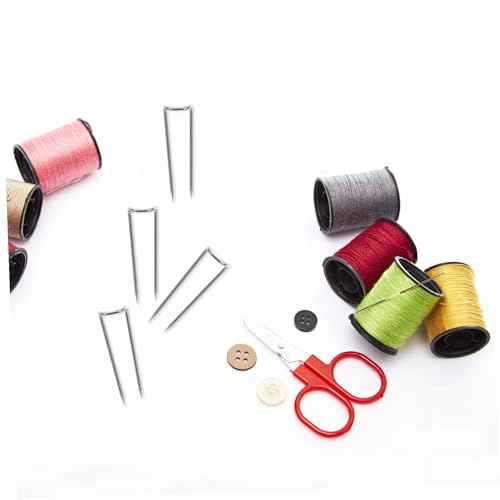 Alfileres de costura PRETYZOOM para posicionamiento de telas en proyectos creativos de patchwork 6