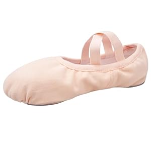 Stelle Women Ballet Shoes Highly Stretch Canvas Dance Slipper Yoga Shoes for Girls/Adults