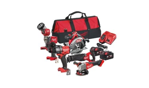 Milwaukee M18FPP7A3-503B Cordless 7 Piece Kit