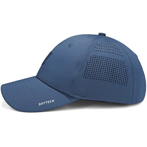 Image of Gym Baseball Hats for Men by King & Fifth | Baseball Hat with Low Profile & Stylish Fabric + Workout Hat + Baseball Caps