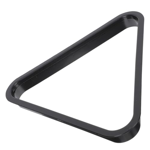 CAXUSD Mini Billiard Triangle Rack Durable Pool Table Accessories for Standard Balls Retro Style Billiard Frame for Game Rooms and Clubs