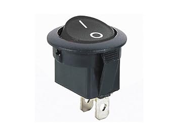 SPST 12 Volt DC SNAP-in Rocker Switch