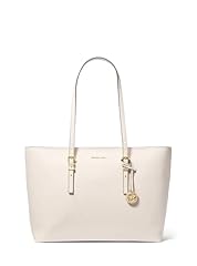 Gold-tone Hardware/Light Cream