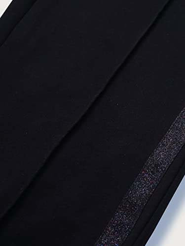 Image of Gini & Jony Girls Black Striped Track Pant