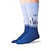 Hot Sox Men's Classic Fashion Crew Socks, Seattle (Coastal Blue), Shoe Size: 6-12