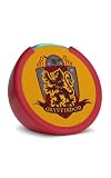 Amazon Echo Pop (newest model) | Officially Licensed Harry Potter Hogwarts Houses | Gryffindor