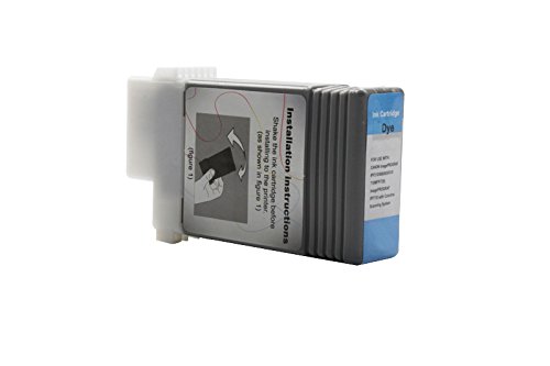 Cartouche PFI-101PC cyan clair de 130 ml compatible avec Canon Imageprograf IPF 5100