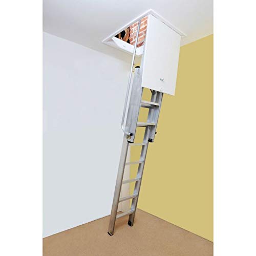 Buy Henry's Deluxe 2 Section Aluminium Sliding Loft Ladder 2.3m3.2m