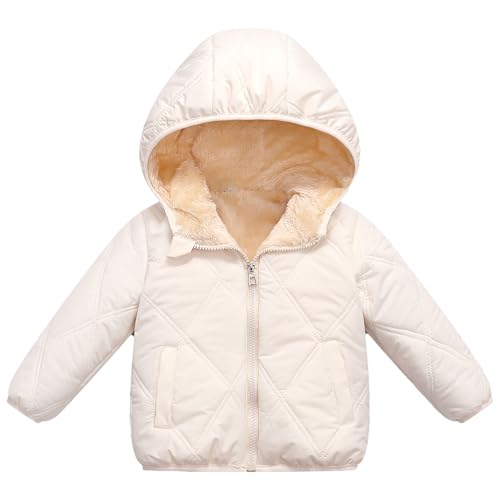 Image of LAVIQK Baby Boys Girls Toddlers Winter Coats Puffer Jacket Hooded Down Snow Jacket Coat Outerwear
