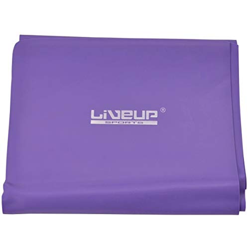 Faixa Elastica 2, Media, 1200 x 150 x 0.5 mm, LiveUp, Roxo