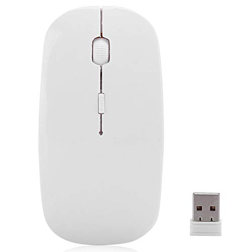 Annadue Ratones, ratón Bluetooth, ratón inalámbrico 2.4G, Distancia de transmisión de 10 m, 1600 dpi para computadora de Escritorio