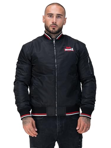 Veste de mi-saison Lonsdale London Carey veste homme noir pour vos sorties urbaines