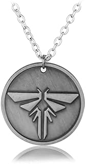 The Last Of Us Ellie Angel Wing Pendant Necklace Hot Game Firefly Badge Charm Jewelry Choker Statement Necklaces For Men Women