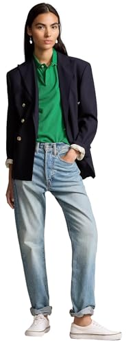 Image of Polo Ralph Lauren Women's Classic Fit Mesh Polo Shirt, BilliardGreen, Small