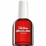Sally Hansen Insta-Dri®, Clear Top Coat, Quick Dry, Long Lasting, Streak-Free Shine, Clear Nail Polish