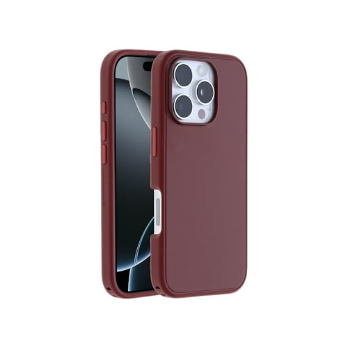 Image of OtterBox iPhone 16 Pro Symmetry Series Case - Brick Red - Ultra-Thin, Sleek iPhone Case, MagSafe Compatible, Best Aesthetic iPhone Cases