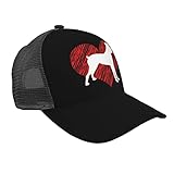 cappellino da baseball love boxer dog cappello baseball traspirante trucker berretto unisex cappello da sole estivo per pesca sport campeggio