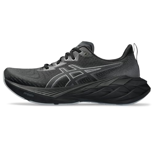 ASICS Men's NOVABLAST 4 Running Shoe, 13, Black/Graphite Grey