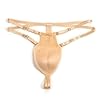 YUFEIDA Culotte gainante pour homme - Taille réglable - String pour Crossdresser Transgenre, #Beige., Taille unique #1