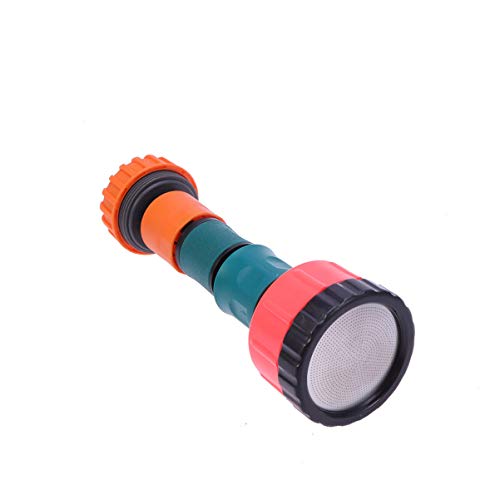 Yardwe 1 Inch 1000 Hole Garden Nozzle Sprayer Seedling Hose Nozzle Watering Hose Sprinkler for Gardening Lawn Irrigation