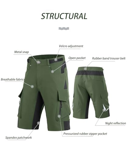 Calzas cortas para ciclismo hombre transpirable miniatura 6