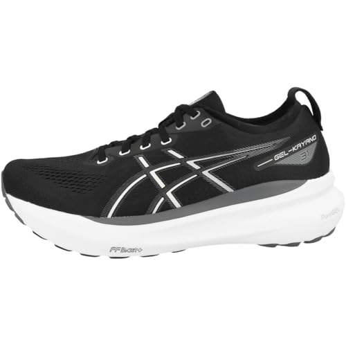 Asics Gel-Kayano 31 Sneaker męskie, 44.5 EU, Czarny biały