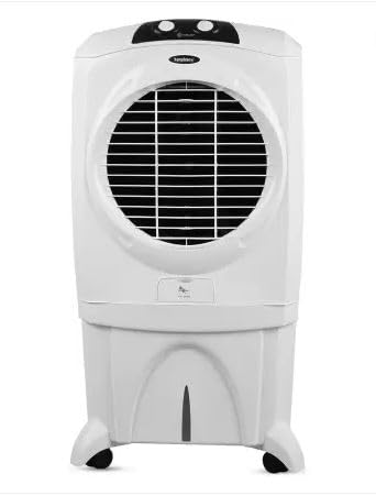 Symphony Mastercool 95 EX (EXHAUST) Desert Air Cooler For Home with Exhaust Fan, Honeycomb Pads, i-Pure Technology and Low Power Consumption (95L, White)