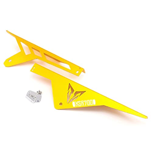 YIJIEBAO MT 09 Tracer 2014-2020 Motorrad-Kettenöler-Schutz-Schutzabdeckung, passend for Yamaha MT09 MT-09 /ABS/Street Rally 2014-2022(Size:XSR900 Gold)