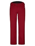 Ziener Damen PANJA Ski-Hose / Snowboard-Hose | atmungsaktiv, wasserdicht, wine red, 42