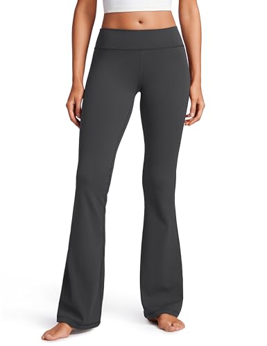 Best Gray Yoga Pants: Top 5 Stylish Picks for Your Workout best gray yoga pants 4 CRZ YOGA Womens Butterluxe Low Rise Flare Leggings 32' - Bootcut Yoga Pants with Pocket Wide Leg...