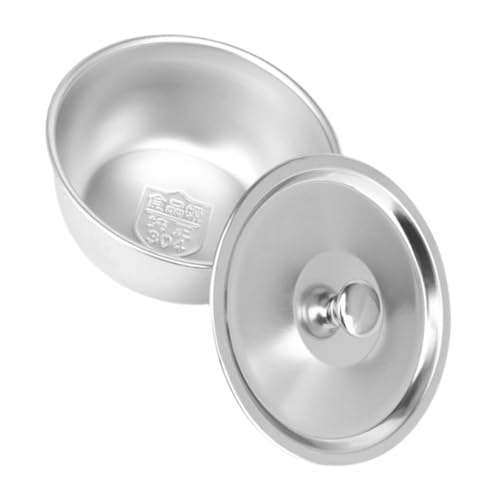 Hemoton Stainless Steel Boys and Girls Bowl Set Lid Boy Girl Bowl for Boys and Girls Home School Use