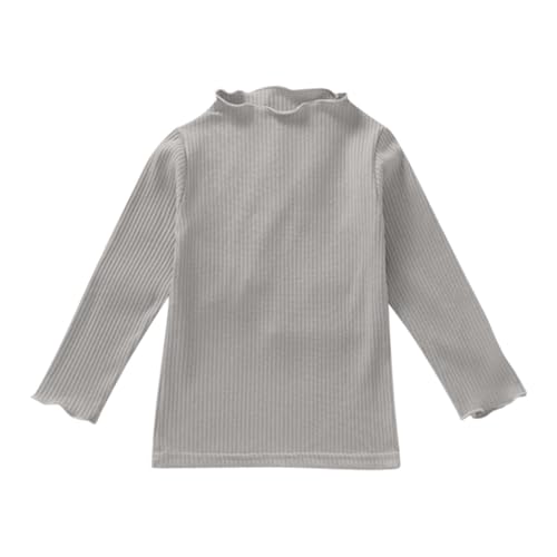 Toddler Turtleneck Boys & Girls Infant Long Sleeve Turtleneck T-Shirt Baby Cotton Turtleneck Long Sleeve