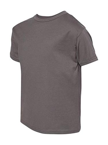 T-Shirt Hanes Youth anti irritation coton ringspun doux