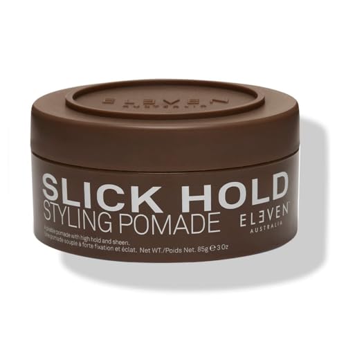 ELEVEN AUSTRALIA Slick Hold Styling Pomade | Das Must-Have-Produkt für alle, die einen nassen oder hochglänzenden Look suchen - 85g