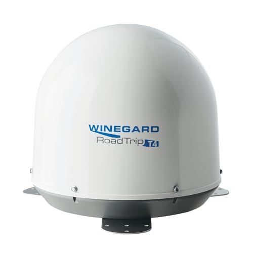 Winegard RT2000T Roadtrip T4 in-Motion RV Satellite Antenna – White