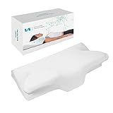 VAlinks Cervical Pillow for Neck Pain, Contour Memory Foam Pillow for Side Sleepers, Back & Stomach