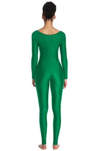OVIGILY Women's Long Sleeve Unitard Dance Costume Spandex Full Body Suits