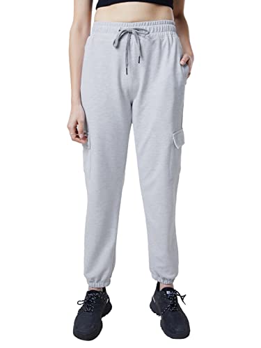 Image of The Souled Store Women's Mid Rise Regular Joggers