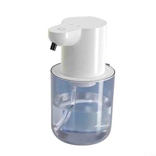 Dispensador automático de jabón espumoso sin contacto con 4 niveles ajustables, diseño manos libres montado en la pared para cocina, oficina y baño, dispensador de jabón compacto que ahorra espacio