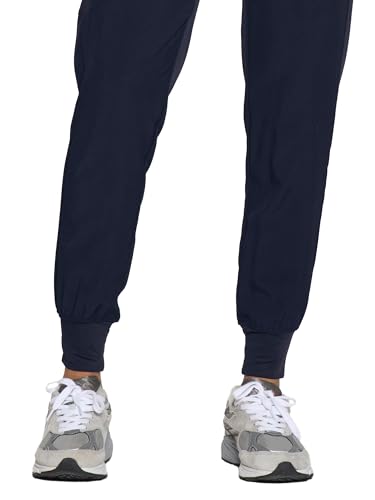 Image of COZYFIT Womens Scrub Pants - Soft Stretch Yoga Style with 5 Pockets, Slim Fit Jogger Scrubs Pants for Women
