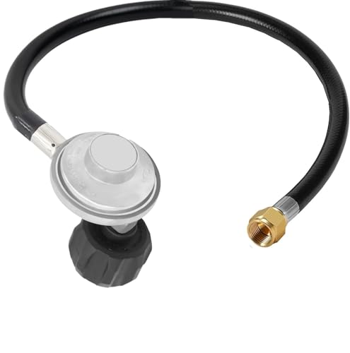 Hose and Regulator Kit for Weber Part 7501 7502 Genesis Silver A & B Parts, Weber GS4 Genesis II/II LX Gas Grill, Genesis Gold B & C, Spirit 200 300 Series and Propane LEX, Rogue & Prestige Series.