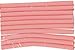 Sponge Rollers - Pink - Short - Diameter 13.0mm (ZIN: 407493)