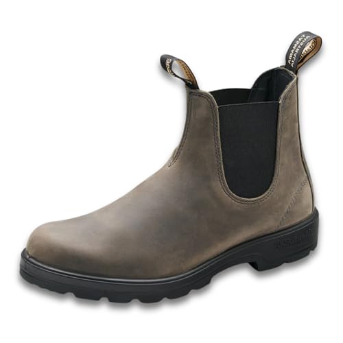 Blundstone 2446 Unisex Classic Series Chelsea Boot for Men and Women with Shock Absorption and Premium Water Resistant Nubuck Leather, Clay, 12 US Men / 14 US Women / 11 AU