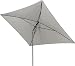Produktbild Doppler Sonnenschirm Sun Line Waterproof 225 x 120 cm ohne Volant, UV-Schutz 80, hellgrau