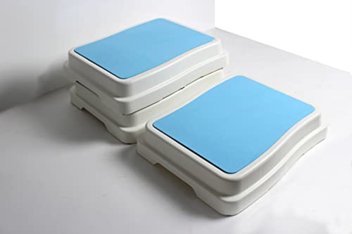 Vital Comfort Trittstufe Badezimmer mit Einer Anti Rutsch Oberfläche | Sicherer Stand und leicht zu transportieren